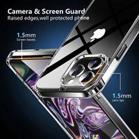 LOGO direct d'usine personnalisé Anti-jaunissement TPU + PC étui de téléphone portable antichoc magnétique pour iphone15promax /15pro /15max 6.7