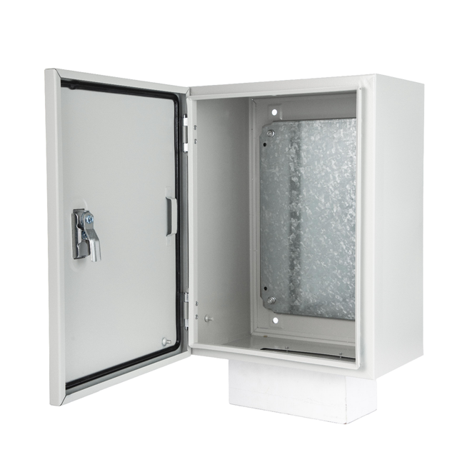 IP54 Waterproof Outdoor Telecom Cabinet Distribution Box with Wall Mount Metal Electronics Instrument Enclosures