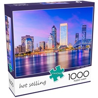 Papier de conception personnalisé 100 200 300 500 1000 Puzzles Puzzles d'impression personnalisés pour adultes 1000 pièces