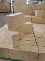 Briques réfractaires moulées en alumine SK34, réfractaire moyen (1580-1770°C), 45% Al2O3, Yuancheng LZ75, revêtement de four à ciment ignifuge
