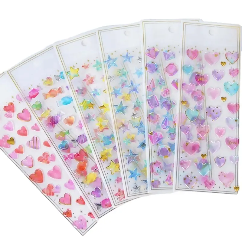 Wholesale Epoxy Stickers Epoxy Adhesive Seal resin Stickers for decoration