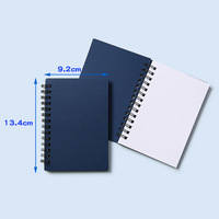 Carnet de notes A6 en spirale, couverture rigide en kraft multicolore, pages lignées, mini carnet à spirale pour la vente en gros