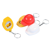 Décapsuleur de bouteille en forme de casque de sécurité en plastique promotionnel avec lampe torche LED