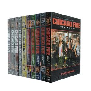 Caja de DVD para películas de TV, suministro de fábrica, fabricante de películas, temporada de fuego de <span class=keywords><strong>Chicago</strong></span>, 1-10, 55DVD, disco de colección, Región 1 - Product Image 1