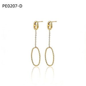 ต่างหูแฟชั่น PE0207 สำหรับผู้หญิง เครื่องประดับคุณภาพสูง - Product Image 2