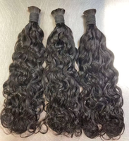 100% Extensions de Cheveux Humains 14A Cheveux Vierges Bruts en Vrac pour Tresser 100g Cheveux Bruts En Vrac Aucune Trame Nécessaire En Gros
