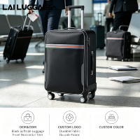 Valise en tissu Oxford 20 pouces pour enfants et famille, bagage de voyage léger avec roulettes pivotantes, étanche