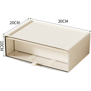 Boîte de présentation pour figurines - Boîte de rangement anti-poussière de type <span class=keywords><strong>tiroir</strong></span> pour la maison - Boîte de rangement et d'organisation transparente - Product Image 6