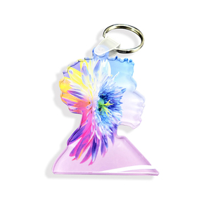 Quà Tặng Tốt Nhất Của Mẹ Móc Khóa Chụp Ảnh Đầu Cho Nữ Thẻ Chìa Khóa In Hình Mặt Tùy Chỉnh Thăng Hoa - Product Image 3