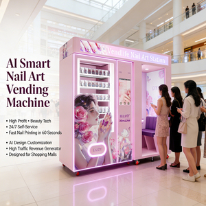 Self-Service Beauty Vending Machine for Nail Art Cosmetics Stylish for Shopping Mall Press-on Nail <b>Printer</b> Vending Machine - Product Image 6