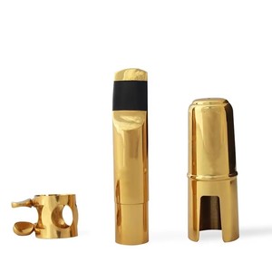 <span class=keywords><strong>Boquilla</strong></span> de metal laca dorada profesional <span class=keywords><strong>para</strong></span> saxofón alto tenor <span class=keywords><strong>soprano</strong></span> <span class=keywords><strong>para</strong></span> todos los jugadores - Product Image 3