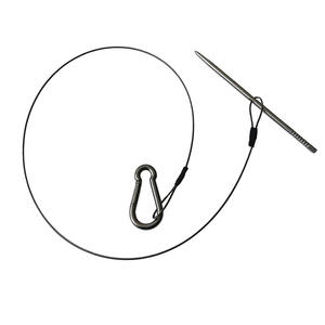 Cordon <span class=keywords><strong>de</strong></span> pêche en acier inoxydable avec attache <span class=keywords><strong>de</strong></span> poisson 0,85 m – Nouveaux accessoires <span class=keywords><strong>de</strong></span> pêche – Attache <span class=keywords><strong>de</strong></span> poisson - Product Image 1