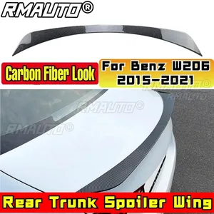 Pour Mercedes-Benz Classe C W206 C200 C260 C300 C63 AMG Berline 4 Portes 2022-2024 Aileron Arrière Kit Carrosserie Spoiler de Coffre Arrière Accessoires Auto - Product Image 2