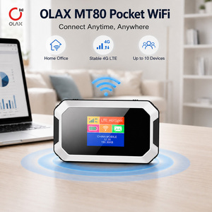 Factory Direct 4G Pocket WiFi Hotspot Portable <b>Router</b> With SIM Card Slot MT80 150Mbps <b>Mobile</b> LCD Screen Integrated 3000mAh Power - Product Image 5