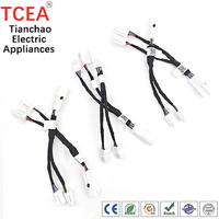 Faisceau de câbles automobile personnalisé DE09 pour lampe de toit avec connecteur 1612035-1 et terminal 1674742-1 pour câble de production en usine