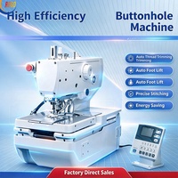 Machine à faire des boutonnières automatique, machine à coudre industrielle pour boutonnières