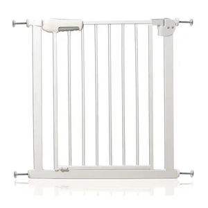 Cancello di sicurezza barricata retrattile da gioco per bambini cancello di sicurezza per cani e <span class=keywords><strong>Pet</strong></span> Zipper stile bianco porta di sicurezza per bambini - Product Image 1