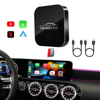 Boîte AI portable, Android Auto, multimédia, USB, boîte Android, Tbox, adaptateur sans fil CarPlay pour YouTube et Netflix, dongle CarPlay 2+16