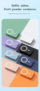 Banque de puissance sans fil magnétique de voyage Pd20w 22.5w chargeur rapide portable Powerbank avec support de téléphone à affichage numérique LED pour Iphone - Product Image 6