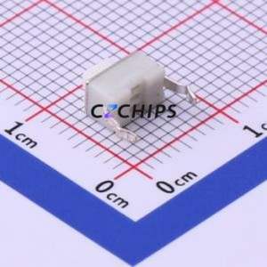 UK-B0205-G5-160-W Tactile Switch Through hole Component (THT) Switch Single Pole Single Throw Rectangle Button 1.6N Through Hole - Product Image 2