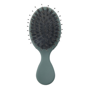 Mini Boar Bristle Cushion Comb <b>Small</b> Home Hair Styling <b>Tool</b> With Air Cushion Massage Feature - Product Image 5