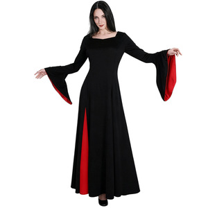 Disfraz de Cosplay de Mom de la Temporada 2 de Wednesday, Vestido de Tess para Mujer Adulta, Disfraz de Película/TV con Etiqueta y Etiquetas Adhesivas - Product Image 4