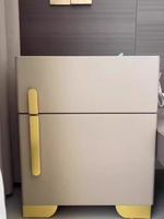 Vente chaude Table de chevet simple avec charge sans fil Table de chevet intelligente avec table de chevet de sécurité