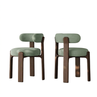Fauteuil de négociation moderne de luxe léger et créatif, design de célébrité, fauteuil individuel en tissu contemporain pour salon et loisirs