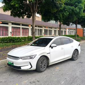 BYD Qin PLUS EV <span class=keywords><strong>ปี</strong></span> 2021 ระยะทางวิ่ง 500 กม. สีขาว รถยนต์ไฟฟ้ามือสอง ระยะทางวิ่งไกล รถเก๋งสำหรับครอบครัว - Product Image 1