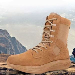 Bottes d'hiver chaudes et élégantes pour hommes, bottes de travail imperméables et antidérapantes en cuir véritable, grandes tailles, bottes de marche - Product Image 3