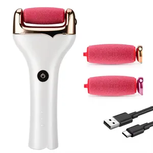 Rechargeable Foot File Hard Skin Remover Pedicure Tools Two-speeds electric foot scrubber