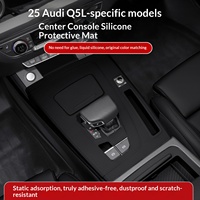 Zum Großhandelspreis Audi Q5L Auto-Innenausstattung Dekoration Schwarze Mittelkonsole Silikonmatte Auto-Modifikationen Innenausstattungs-Upgrade