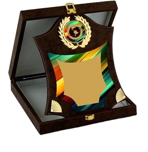 Placa de calidad premium de premio impresa en plata hecha a mano con caja de terciopelo para regalar disponible en cantidad a granel - Product Image 1