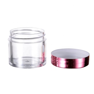 5G 7g 15G 20G 30g 60g 120g 300g Nail Art Frasco de plástico Contenedor de almacenamiento de llenado de polvo con tapa de tornillo rojo rosa - Product Image 1