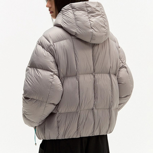 Veste courte matelassée zippée Kaleo, nouvelle tendance, unisexe, coupe ajustée, légère, pour l'hiver - Product Image 3