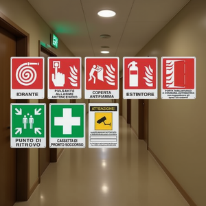 Juego de Señales de Incendio y Seguridad TTAKE para Uso en Emergencias y Evacuaciones - Product Image 3