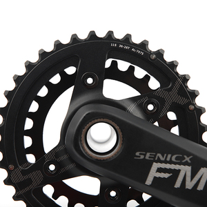 Juego de Bielas <span class=keywords><strong>para</strong></span> Bicicleta de Montaña SENICX, 170 mm, 104 BCD, Eje Aerodinámico Integrado Hueco, Forjado y Mecanizado, Plato de 36-26T - Product Image 6