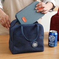 Sac à déjeuner isotherme portable et écologique NFS, épaissi, pour étudiants, jardinage à domicile et stockage alimentaire