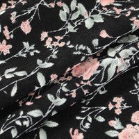 Kain Corduroy Grosir Motif Bunga Kecil 3mm Kain Poliester Berkualitas Tinggi Pakaian Anak Gaun Tekstil Rumah Koper Kemeja