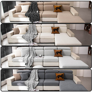 Venta al Por Mayor Directa de Fábrica de <span class=keywords><strong>Fundas</strong></span> de <span class=keywords><strong>Sofá</strong></span> de Jacquard Minimalistas Personalizadas y Cojines de Tela Elástica Aptos para Mascotas para Sofás Seccionales - Product Image 2