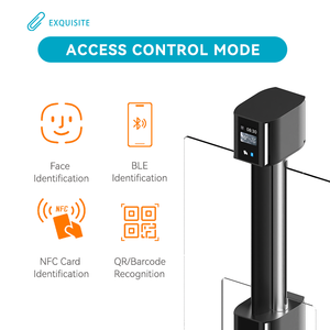 Barrière pivotante à grande vitesse en alliage d'aluminium de qualité supérieure, système de contrôle d'accès QR/IC/Face/RFID pour bureau - Product Image 5