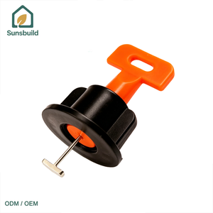 Outil de nivellement de carreaux Sunsbuild T Pin, facile à utiliser pour un alignement rapide des carreaux de céramique et de porcelaine, installation au sol et au mur - Product Image 1
