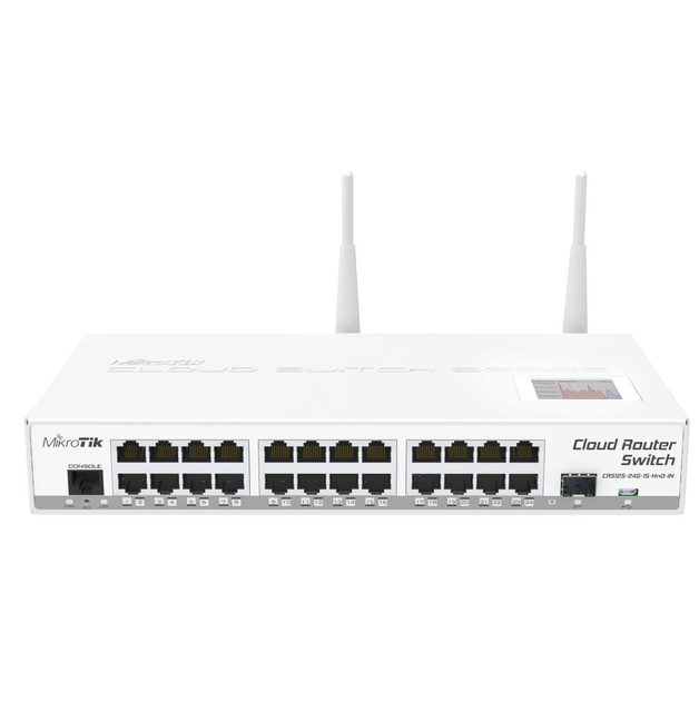 Mikrotik CRS125-24G-1S-IN ROS 24 Port Gigabit Three Layer Cloud Routing Switch