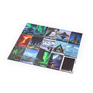 Imán de Refrigerador con Foto Magnética de Turismo de Islandia, Diseño Moderno Personalizado Creativo de Alta Calidad - Product Image 5