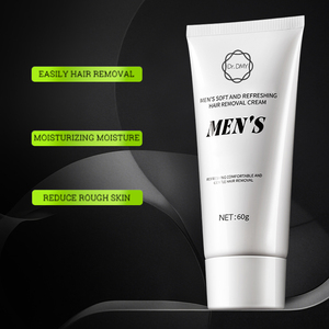 Crème dépilatoire pour hommes en gros, marque privée, 60g, action rapide, indolore, pour poitrine et corps - Product Image 4