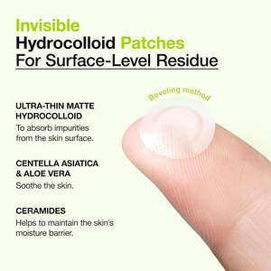 Parche ultrafino Anua para cubrir imperfecciones de 0.25 mm, parche invisible de hidrocoloide para el acné, para piel sensible del rostro, con ceramida y Cica. - Product Image 3