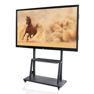 หน้าจอแสดงผล LCD UHD 4k ขนาด 55 65 75 85 86 98 110 นิ้ว สมาร์ทบอร์ดแบบอินเทอร์แอคทีฟ แผงดิจิทัลอัจฉริยะสำหรับการสอน - Product Image 3