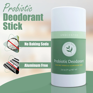Desodorante en Barra Probiótico con Frescura Duradera, Desodorante Altamente Efectivo con Ingredientes Amigables con la Piel, OEM ODM - Product Image 1