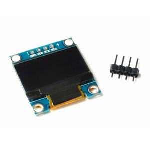 0.96 इंच नीला सफेद पीला-नीला दोहरी रंग iic संचार छोटे डिस्प्ले मॉड्यूल 51 एकल-चिप माइक्रोकंप्यूटर - Product Image 1