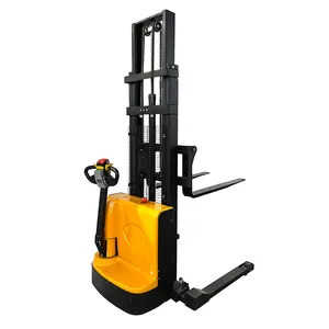 118 "cao hoàn toàn palle Stacker straddle machiner với 2 tấn của nhãn hiệu Pallet straddle Stacker, điện straddle Stacker Walkie strad